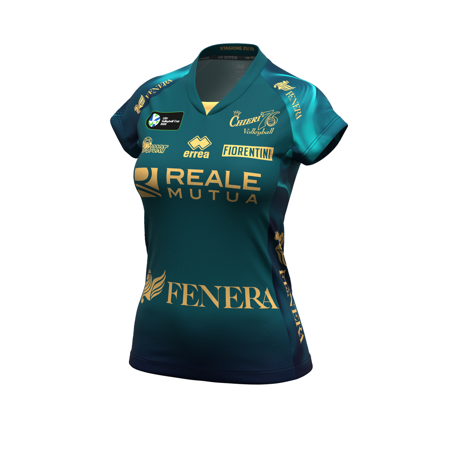 Maglia Gara Cev 2025/26-Casa Chieri 76