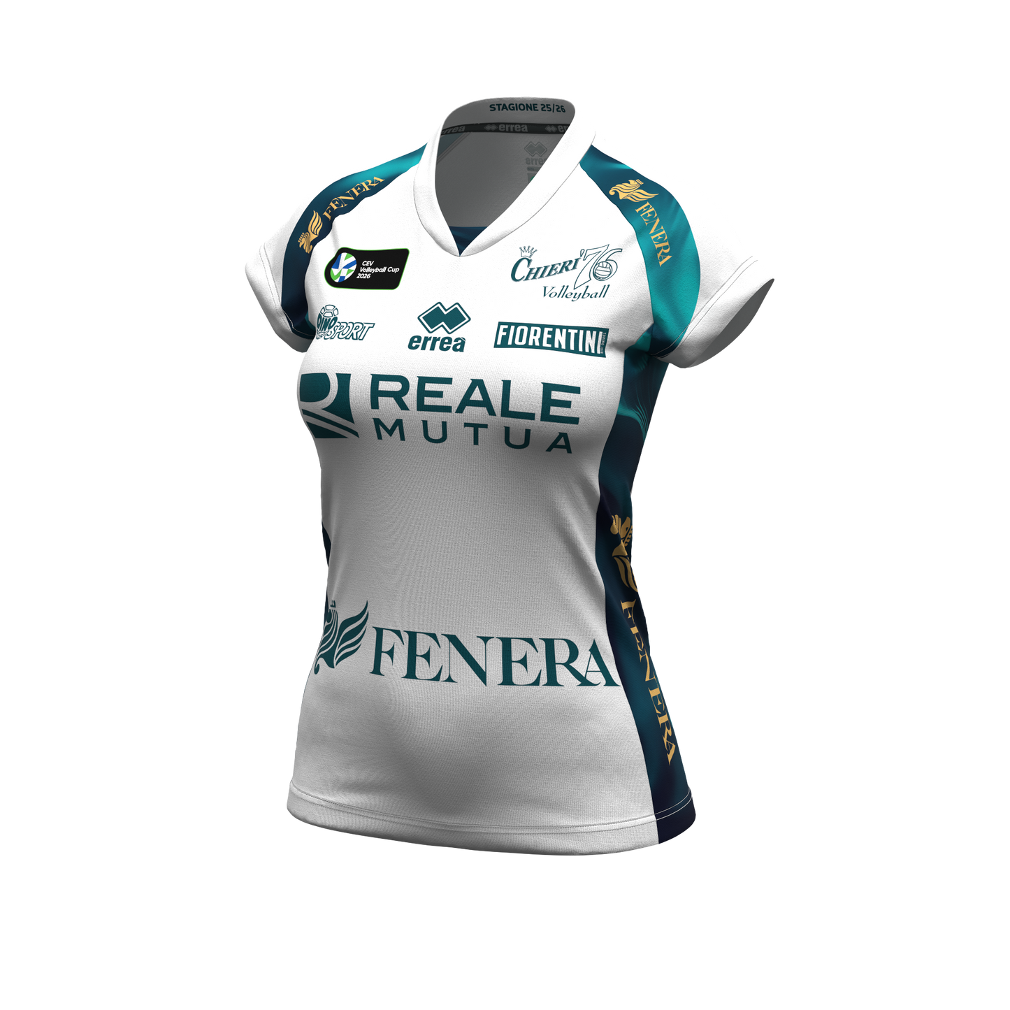 Maglia Gara Cev 2025/26-Trasferta Chieri 76