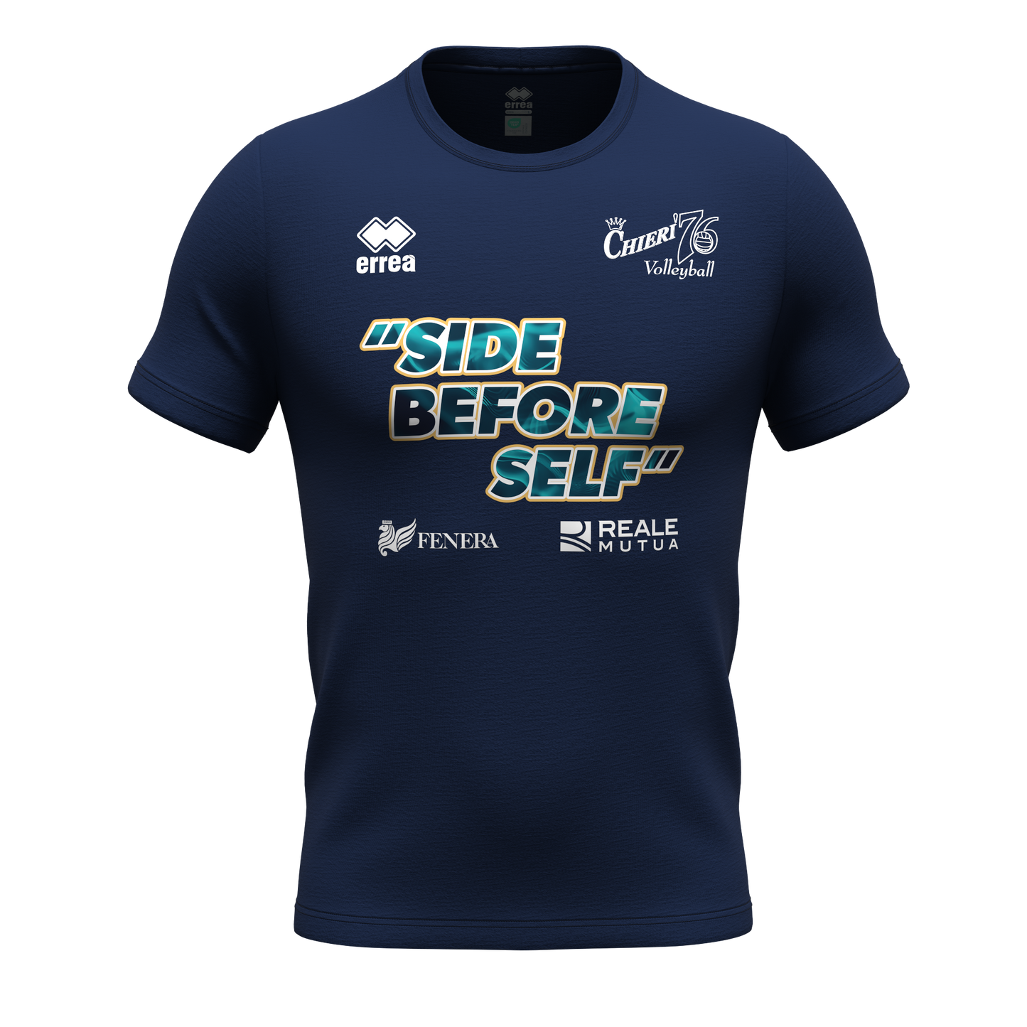 T-shirt riscaldamento 2025/26  "Side Before Self"